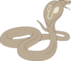 Hissing Cobra Clip Art